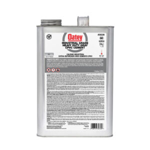 Cemento industrial de CPVC Oatey galón EP42 gris resistente