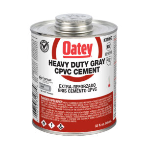 Cemento de CPVC gris resistente Oatey
