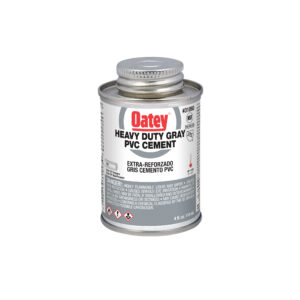 Oatey Cemento de PVC Gris Resistente