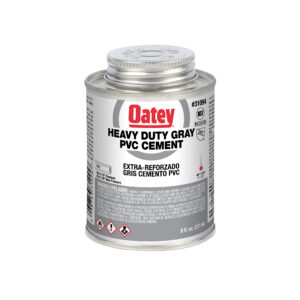 Cemento de PVC Gris Resistente Oatey 8oz