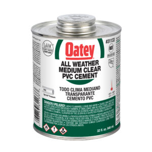 Cemento de PVC Oatey All Weather Medium