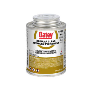 Cemento PVC Avanzado Transparente Regular Oatey 8oz