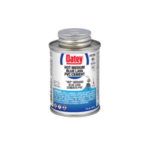 Cemento PVC Oatey 4oz Lava Azul Azul Medio