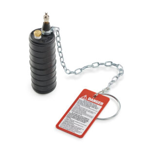 Cherne Tapón pasamuros de 2 pulg. Tapón de paso, 1/8 pulg. Bypass