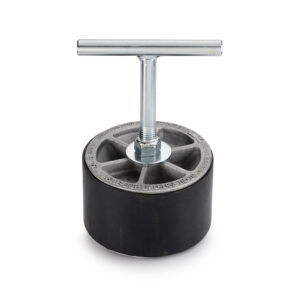Cherne Mango en T de aluminio de 6 pulg. Tapón de aluminio con mango en T (sin derivación)